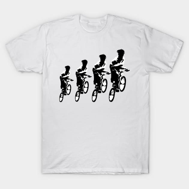 bmx T-Shirt by rickylabellevie